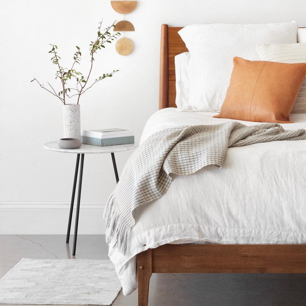 Handwoven Rug with Soft Gradient Geometric Pattern | Multiple Sizes