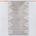 Handwoven Rug with Soft Gradient Geometric Pattern | Multiple Sizes